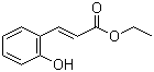 CAS # 17041-46-2, Ethyl 2-hydroxycinnamate, Ethyl 3-(2-hydroxyphenyl)acrylate, Ethyl coumarate, Ethyl o-hydroxycinnamate, 3-(2-Hydroxyphenyl)-2-propenoic acid ethyl ester