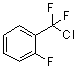 structure of CAS# 17054-13-6, 1-(氯二氟甲基)-2-氟苯