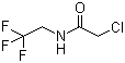 structure of CAS# 170655-44-4, 2-氯-N-(2,2,2-三氟乙基)乙酰胺