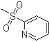 CAS 登录号：17075-14-8, 2-(甲磺酰基)吡啶