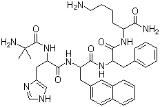 structure of CAS# 170851-70-4, Ipamorelin