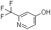 structure of CAS# 170886-13-2, 2-三氟甲基吡啶-4-醇