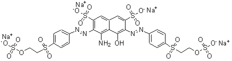 structure of CAS# 17095-24-8, 活性黑 5