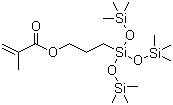 structure of CAS# 17096-07-0, 3-甲基丙烯酰氧丙基三(三甲基硅氧基)硅烷