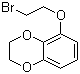 structure of CAS# 1710-62-9, 5-(2-溴乙氧基)-1,4-苯并二恶烷