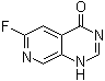 structure of CAS# 171178-44-2, 6-氟吡啶并[3,4-d]嘧啶-4(1H)-酮