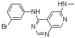 CAS # 171179-06-9, N4-(3-Bromophenyl)-N6-methyl-pyrido[3,4-d]pyrimidine-4,6-diamine
