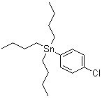 structure of CAS# 17151-48-3, 三丁基(4-氯苯基)锡烷
