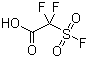 structure of CAS# 1717-59-5, 2-(Fluorosulfonyl)difluoroacetic acid