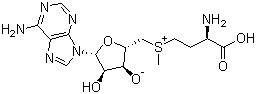 structure of CAS# 17176-17-9, S-Adenosyl-DL-methionine