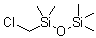 structure of CAS# 17201-83-1, (Chloromethyl)pentamethyldisiloxane