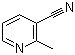 CAS # 1721-23-9, 3-Cyano-2-methylpyridine, 2-Methylnicotinonitrile