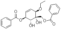 CAS # 172104-04-0, (1R,2R,3S,6R)-1-[(Benzoyloxy)methyl]-6-ethoxy-4-cyclohexene-1,2,3-triol 3-benzoate, Uvarigranol C