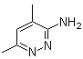structure of CAS# 17258-21-8, 4,6-二甲基-3-哒嗪胺