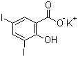 CAS 登录号：17274-17-8, 3,5-二碘水杨酸钾