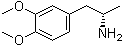 CAS # 17279-41-3, (S)-3,4-Dimethoxyamphetamine, (+)-1-(3,4-Dimethoxyphenyl)-2-aminopropane, (S)-1-(3,4-Dimethoxyphenyl)-2-aminopropane