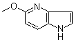structure of CAS# 17288-40-3, 5-Methoxy-1H-pyrrolo[3,2-b]pyridine