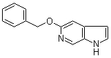 structure of CAS# 17288-54-9, 5-(苄氧基)-1H-吡咯并[2,3-c]吡啶