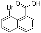 structure of CAS# 1729-99-3, 8-溴-1-萘甲酸