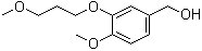 structure of CAS# 172900-74-2, 4-Methoxy-3-(3-methoxypropoxy)benzyl alcohol
