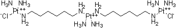 CAS # 172902-99-7, Triplatin, Hexaamminedichlorobis[mu-(1,6-hexanediamine)]triplatinum(4+) stereoisomer