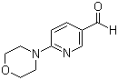 structure of CAS# 173282-60-5, 6-(吗啉-4-基)吡啶-3-甲醛
