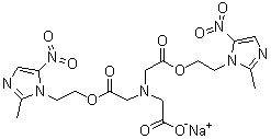 structure of CAS# 173357-17-0, 甘氨双唑钠