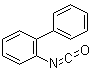 structure of CAS# 17337-13-2, 2-Biphenylyl isocyanate