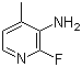 structure of CAS# 173435-32-0, 3-氨基-2-氟-4-甲基吡啶