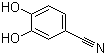 structure of CAS# 17345-61-8, 3,4-Dihydroxybenzonitrile