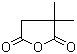 structure of CAS# 17347-61-4, 2,2-Dimethylsuccinic anhydride