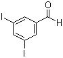 structure of CAS# 17352-25-9, 3,5-二碘苯甲醛