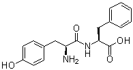 structure of CAS# 17355-11-2, L-酪氨酰-L-苯丙氨酸