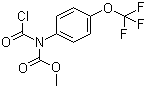 structure of CAS# 173903-15-6, N-氯甲酰基-N-[4-(三氟甲氧基)苯基]氨基甲酸甲酯