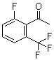 structure of CAS# 174013-29-7, 2'-Fluoro-6'-trifluoromethylacetophenone