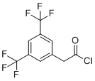 structure of CAS# 174083-39-7, 3,5-Bis(trifluoromethyl)phenylacetyl chloride