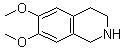 structure of CAS# 1745-07-9, 6,7-二甲氧基-1,2,3,4-四氢异喹啉