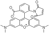 structure of CAS# 174568-68-4, Tetramethylrhodamine-6-maleimide