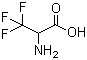 structure of CAS# 17463-43-3, 3,3,3-三氟-DL-丙氨酸
