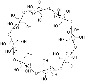 structure of CAS# 17465-86-0, gamma-环糊精