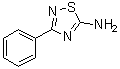 structure of CAS# 17467-15-1, 5-氨基-3-苯基-1,2,4-噻二唑