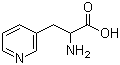 structure of CAS# 17470-24-5, 3-(3-吡啶基)-DL-丙氨酸