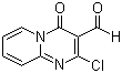 2-Chloro-4-oxo-4H-pyrido[1,2-a]pyrimidine-3-carbaldehyde molecular structure (CAS 17481-62-8)