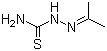 structure of CAS# 1752-30-3, Acetone thiosemicarbazone