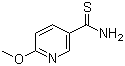 CAS # 175277-49-3, 6-Methoxypyridine-3-carbothioamide