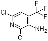 CAS 登录号：175277-67-5, 2,6-二氯-4-(三氟甲基)-3-吡啶胺