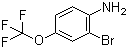 structure of CAS# 175278-17-8, 2-Bromo-4-trifluoromethoxyaniline