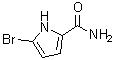 structure of CAS# 17543-94-1, 5-溴-1H-吡咯-2-甲酰胺