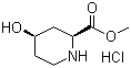 CAS 登录号：175671-43-9, (2S,4R)-4-羟基哌啶-2-羧酸甲酯盐酸盐