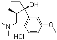 CAS 登录号：175774-12-6 (175590-75-7), (2R,3R)-1-(二甲基氨基)-3-(3-甲氧基苯基)-2-甲基-3-戊醇盐酸盐